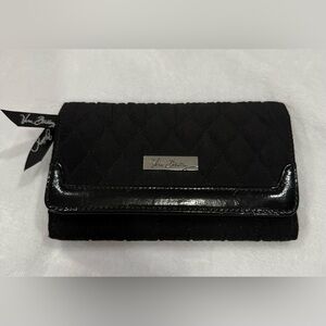 Vera Bradley Black Quilted Wallet
